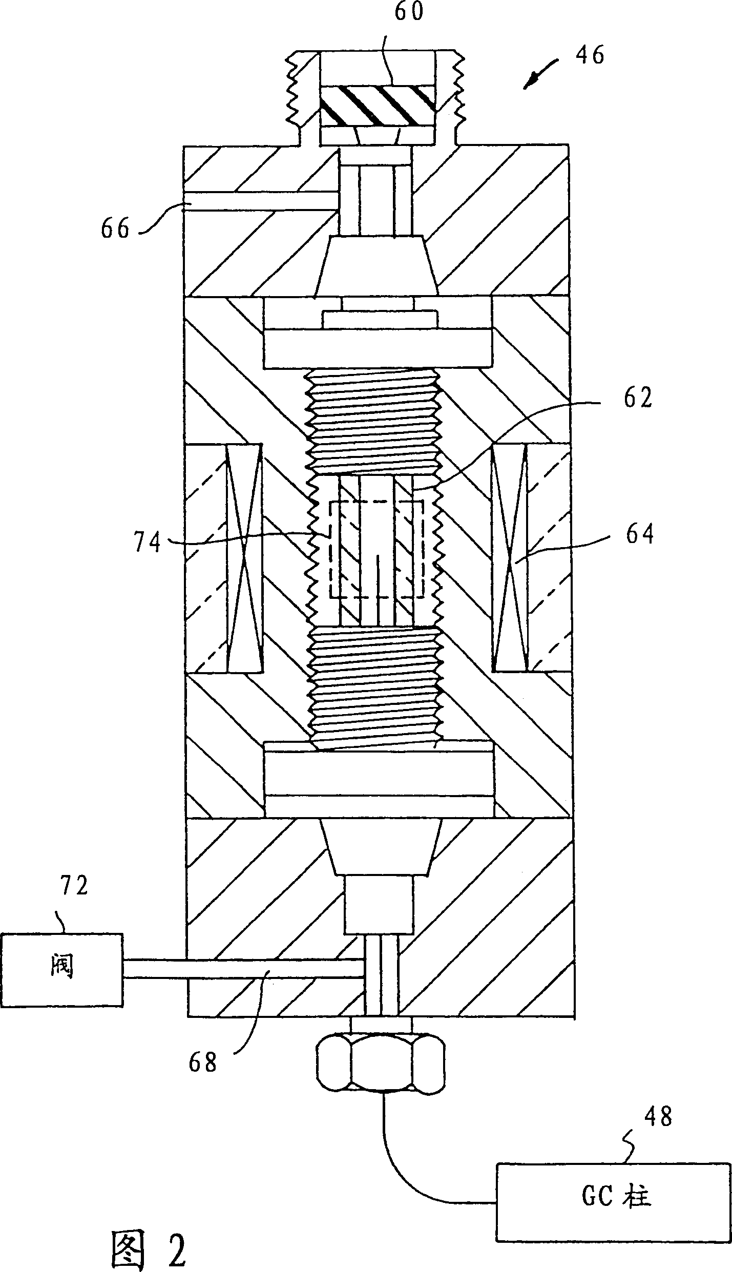 Portable gas chromatograph mass spectrometer for on-site chemical analysis