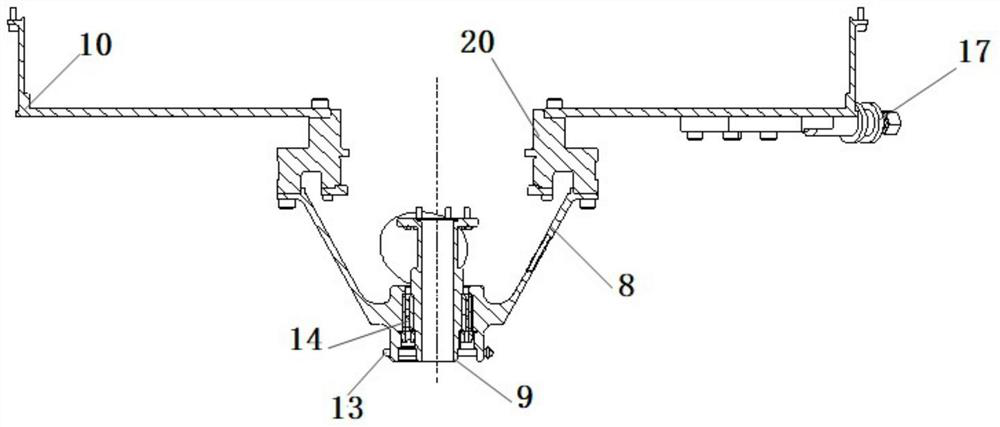 Engine rotor and stator structure assembling and disassembling device