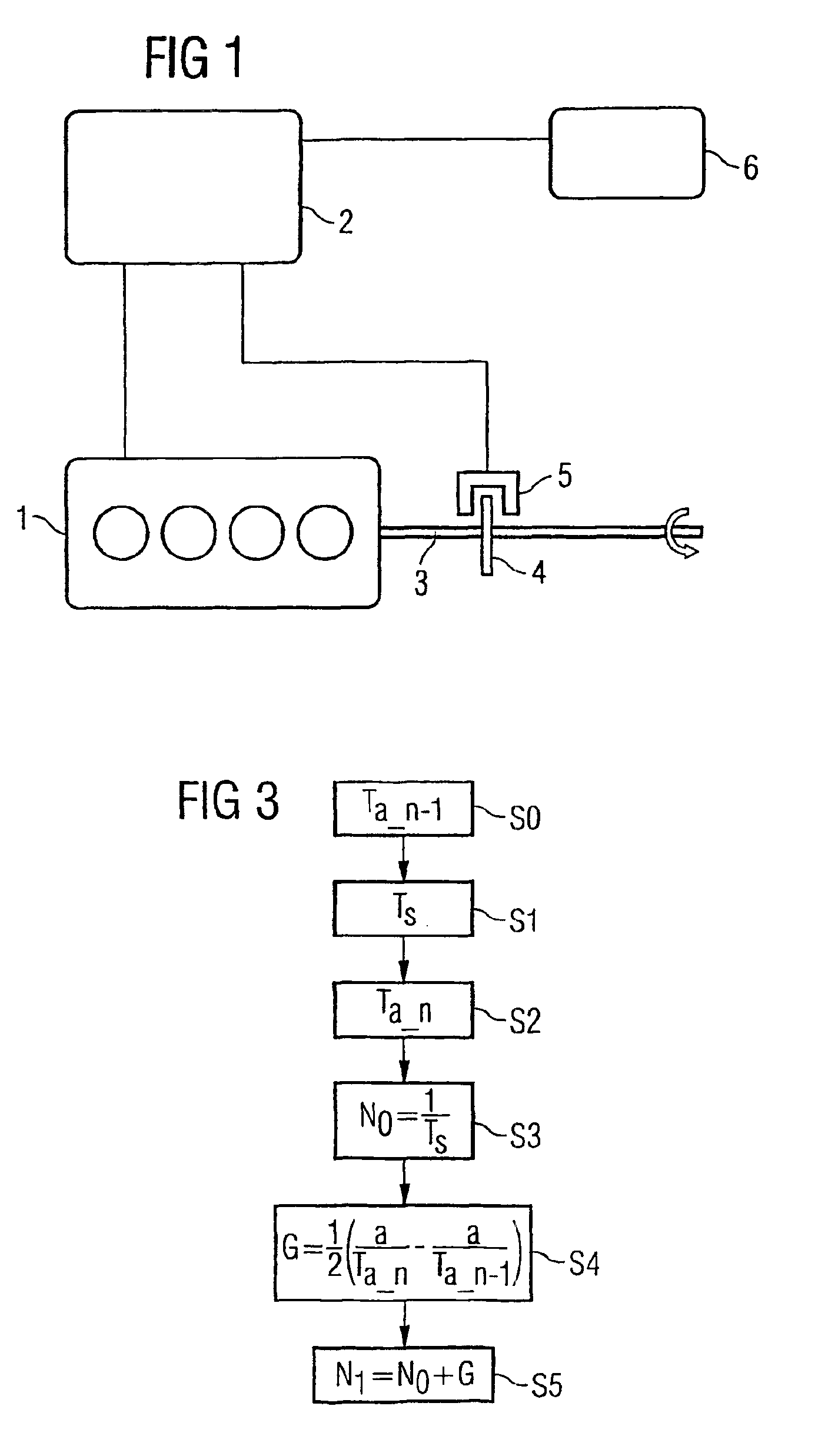 Method for detecting rotational speed