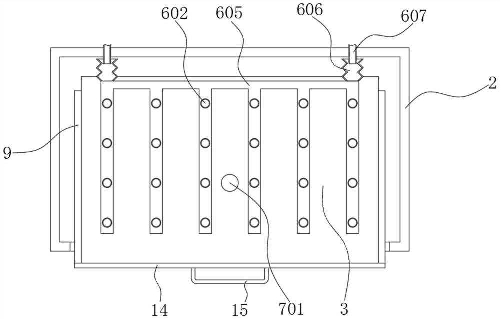 Textile machine frame capable of assisting in dust removal