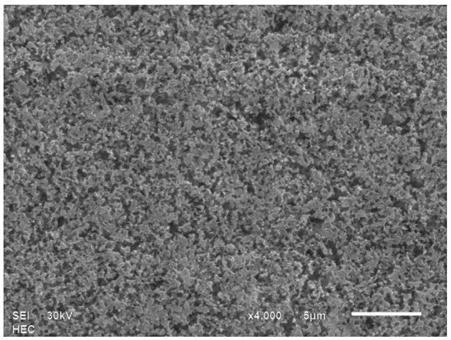 The method of laying holes in the second section of low-voltage anode aluminum foil