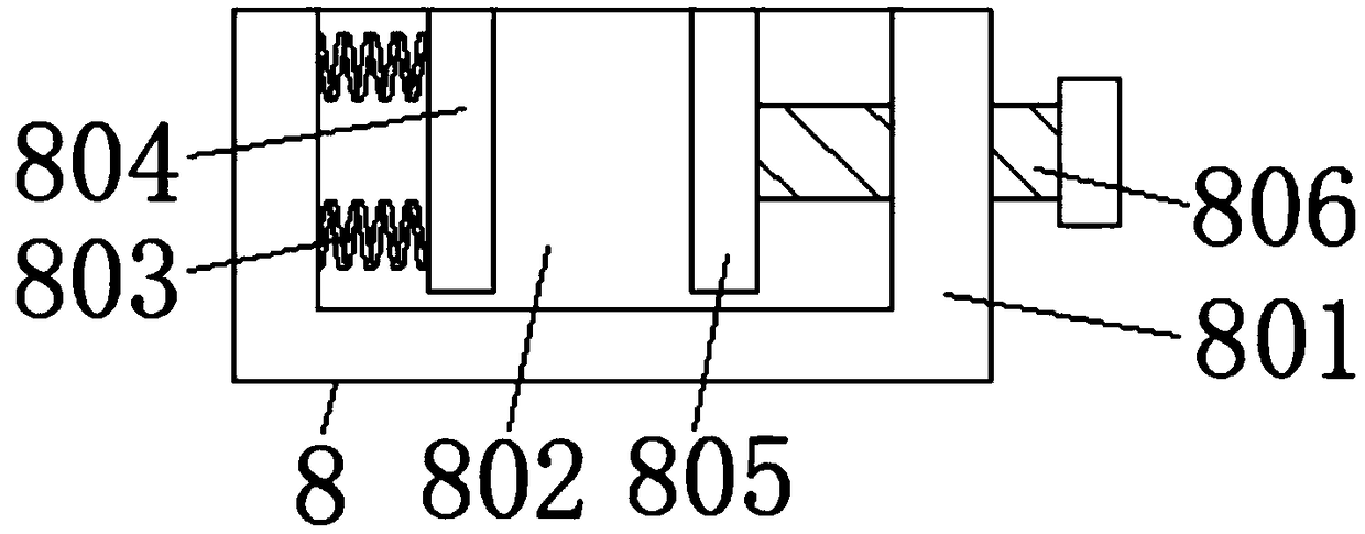 Treatment mechanism based on removal of R angle barbs of fenders