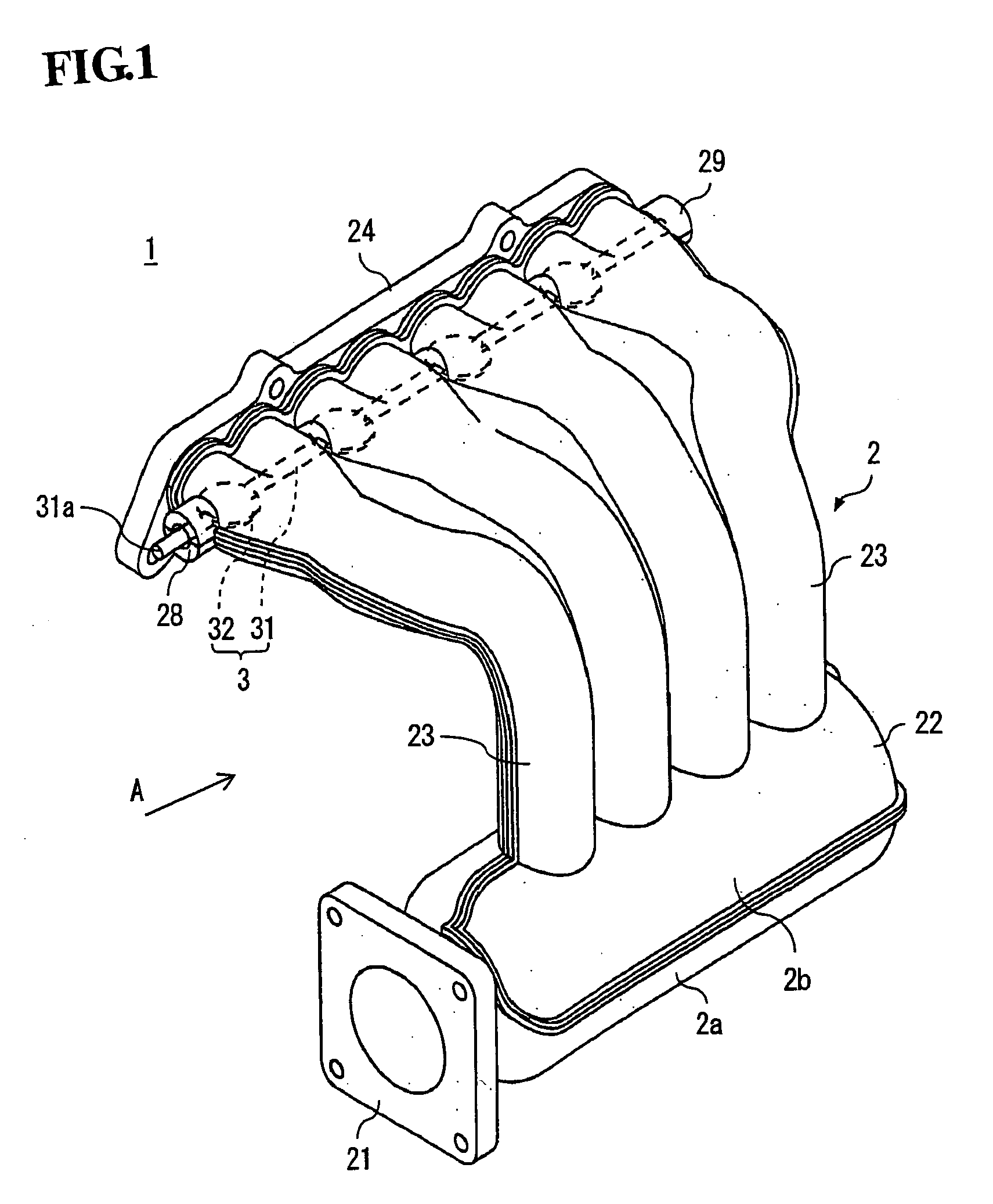 Intake manifold and manufacturing method thereof