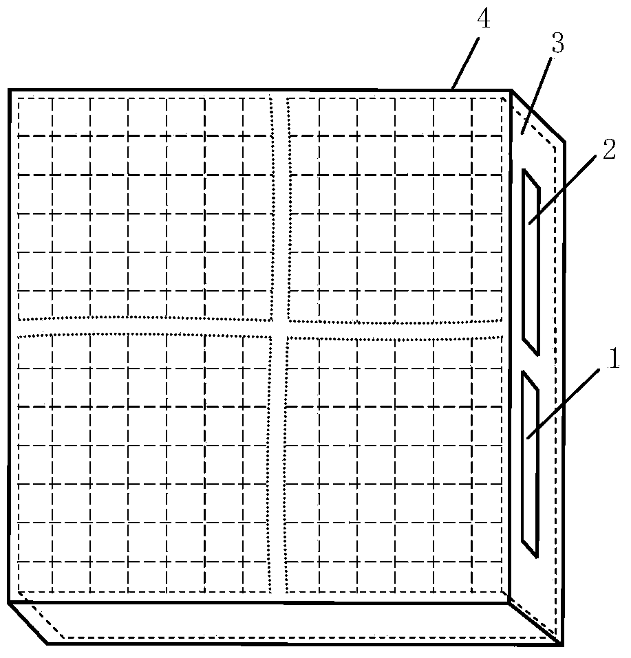 Graphene-based double-mold hybrid integrated electronic control liquid crystal micro lens array chip