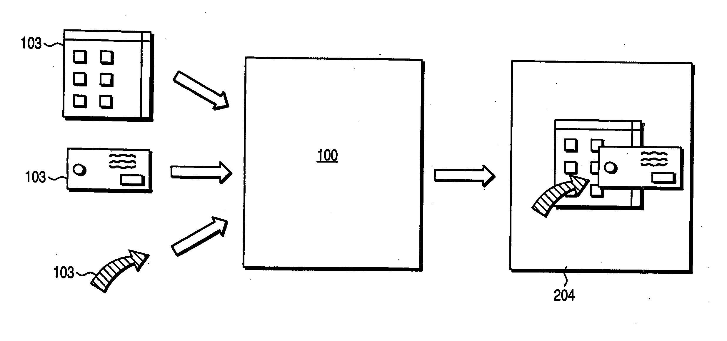 Rendering translucent layers in a display system
