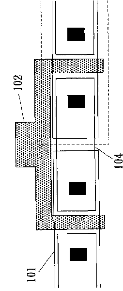 Coaxial transistor structure