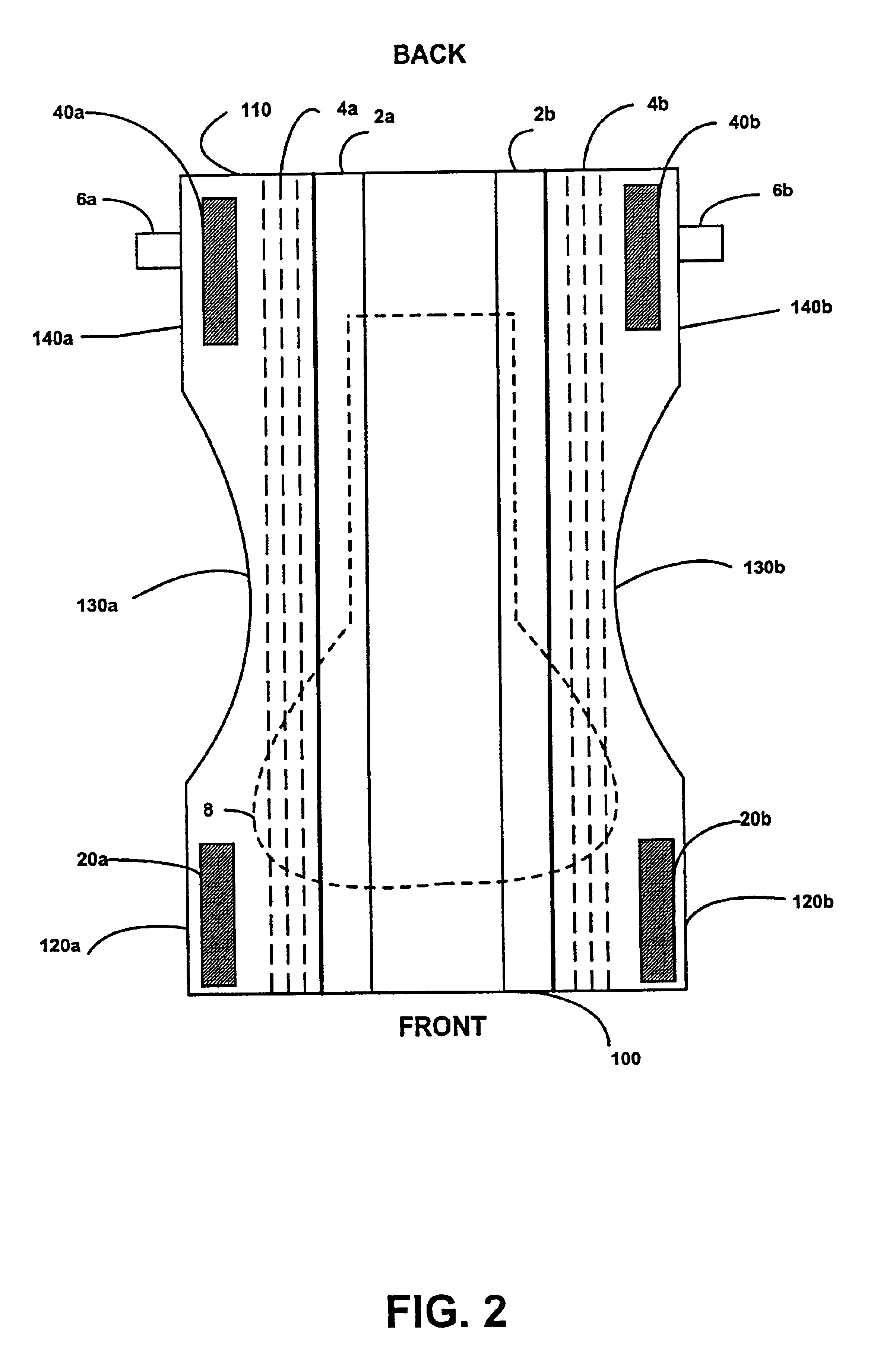 Absorbent article with friction-inducing substances and methods for preparing same