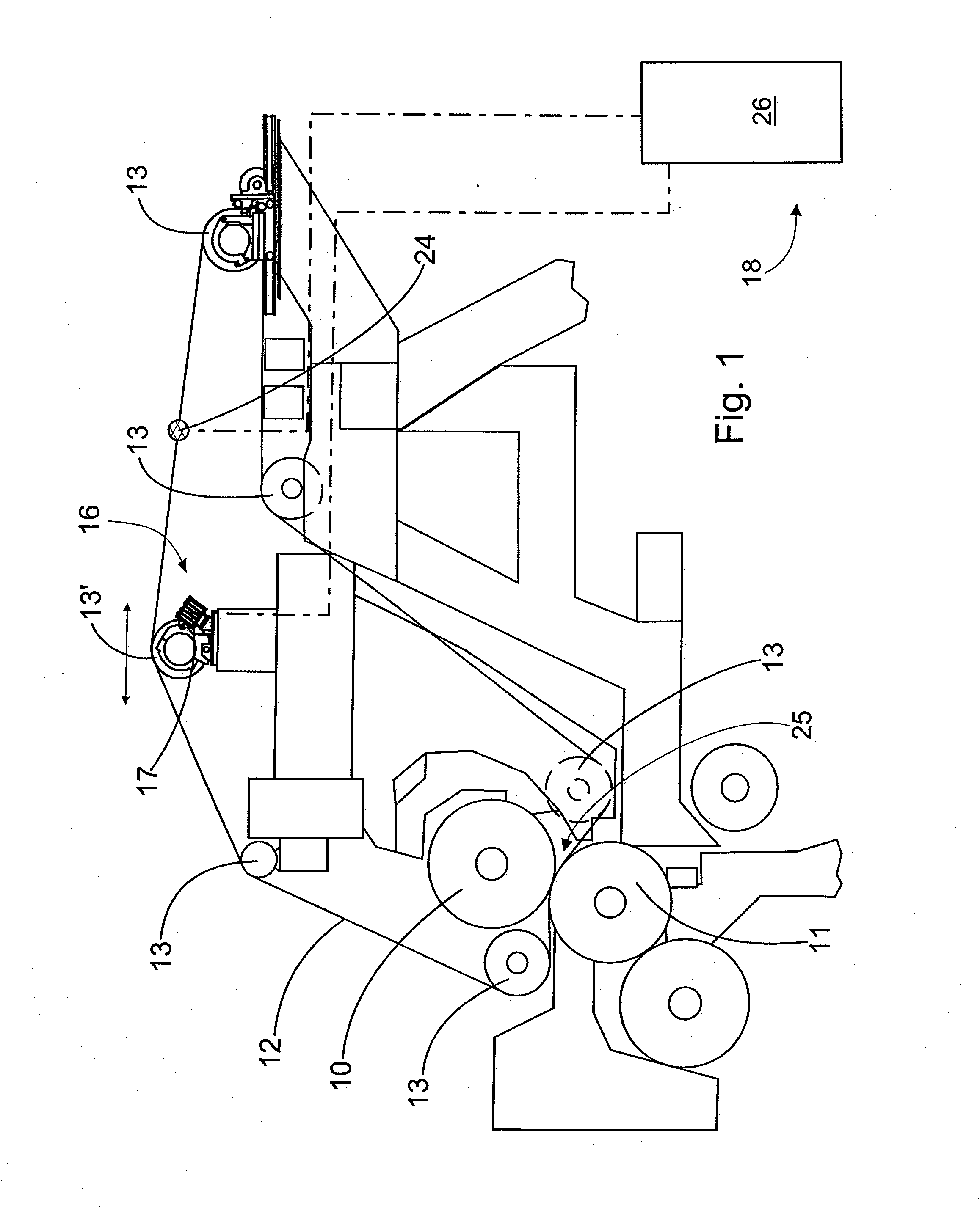 Method and Arrangement for Fiber Web Machine, and Software Product