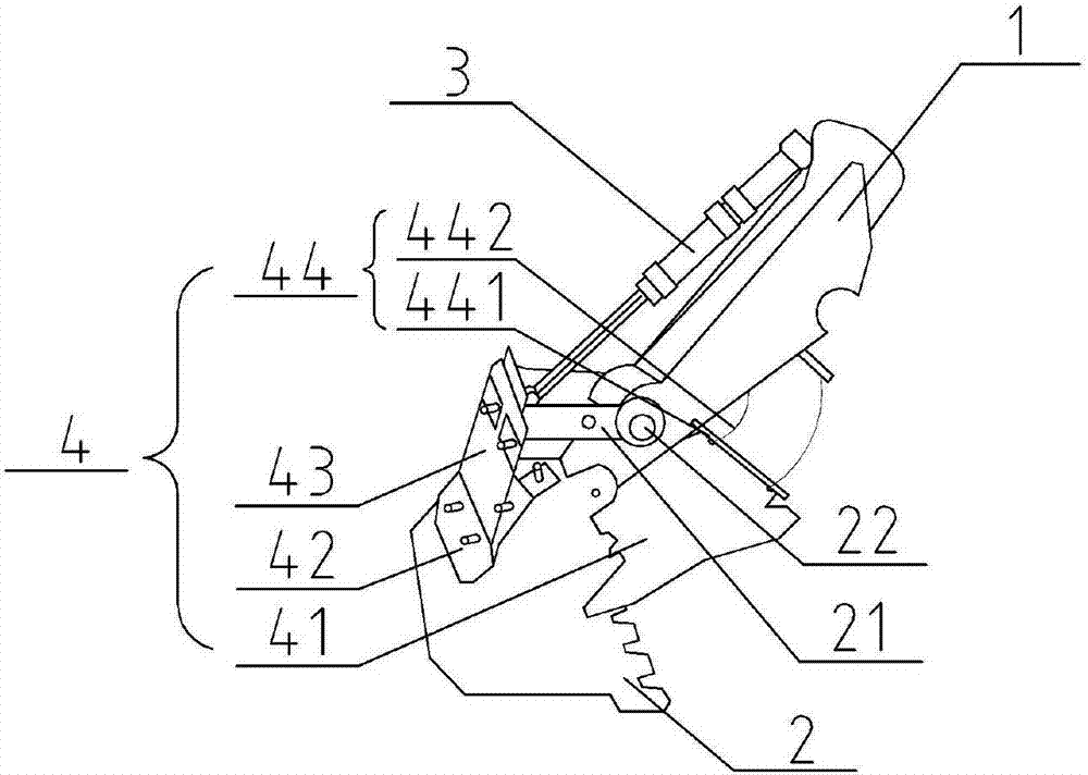 A mechanical arm and an excavator including the same