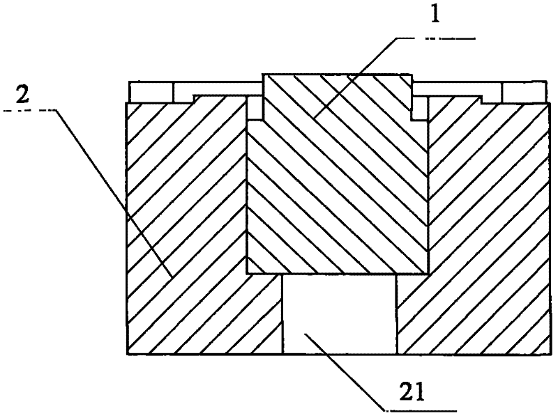 Device and method for carrying out thermocompression welding on enameled wires of pendulum components