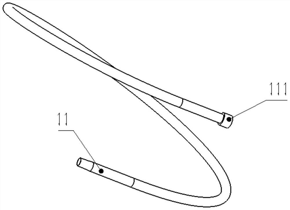 Ultrasonic puncture instrument capable of rotatably sampling