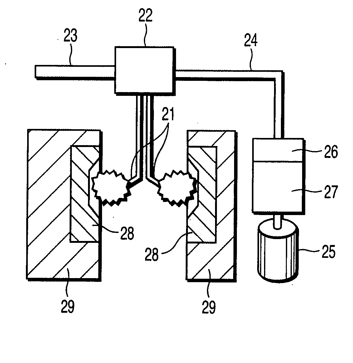 Oil type release agent for die casting method for getting solvent mixing ratio, casting method, and spray unit