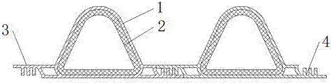 Double-plastic composite tube and production equipment thereof