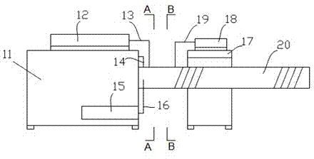 Double-plastic composite tube and production equipment thereof