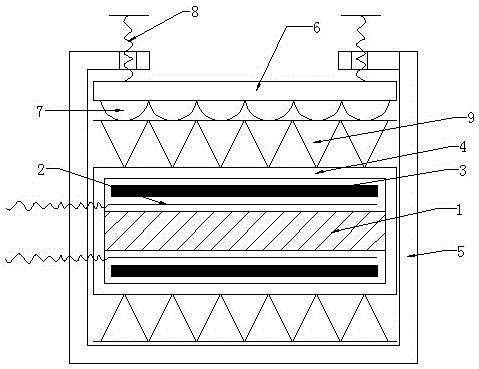 Pretightening force PTC electric heater