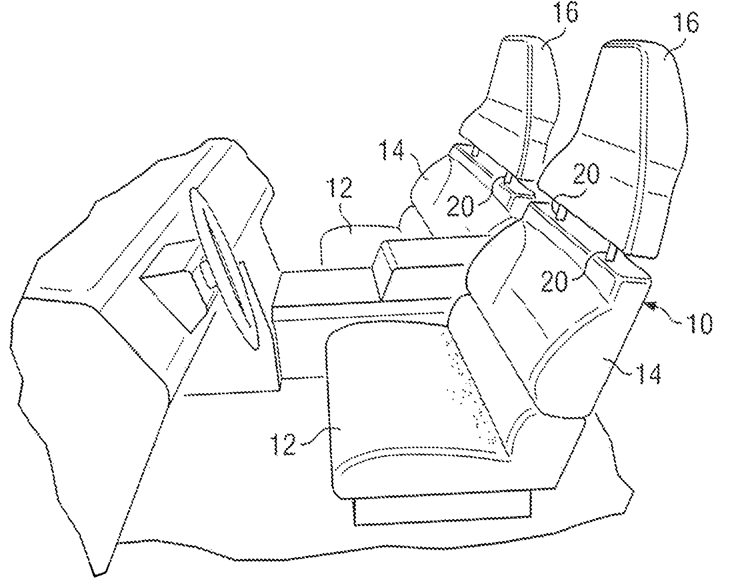 Adjustable seat for automobiles and trucks