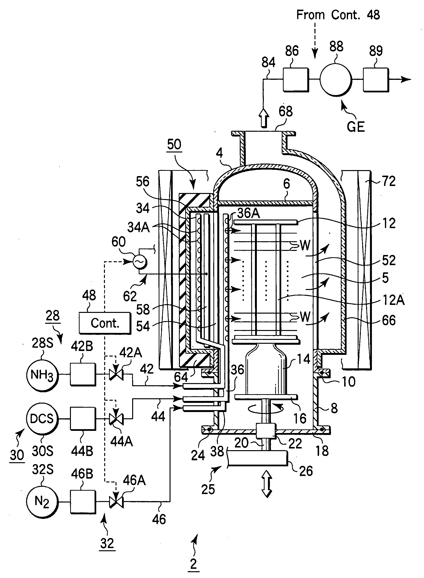 Film formation apparatus and method for using the same