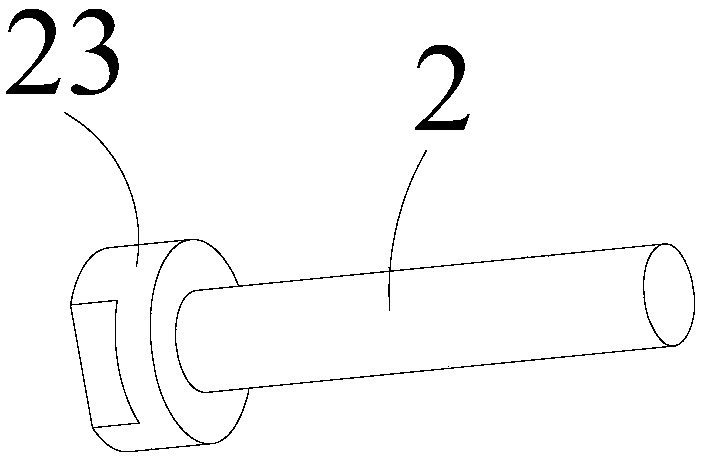 Drawing force test device and test method for blade root pre-buried bolt sleeve of wind power blade