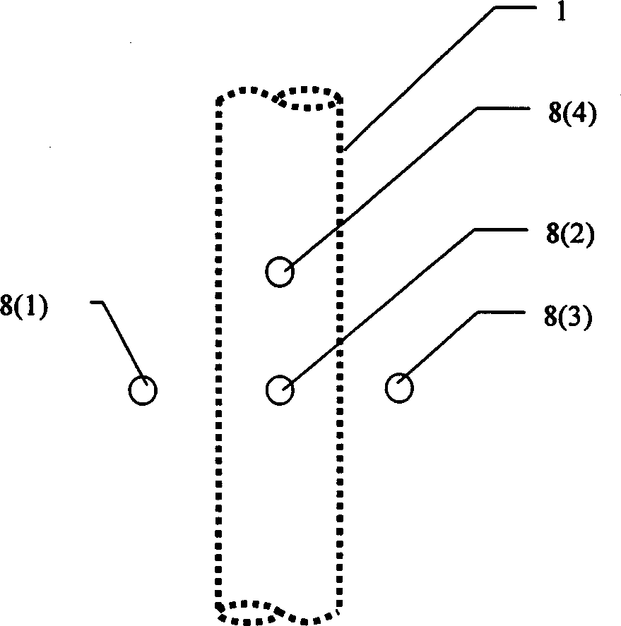 Comprehensively measuring method and device for electric potentials of pipe earth and ground surface for cathodic pipeline pretection