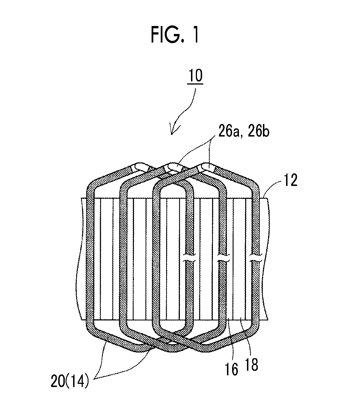 Stator of rotary electric machine and method of manufacturing stator coil