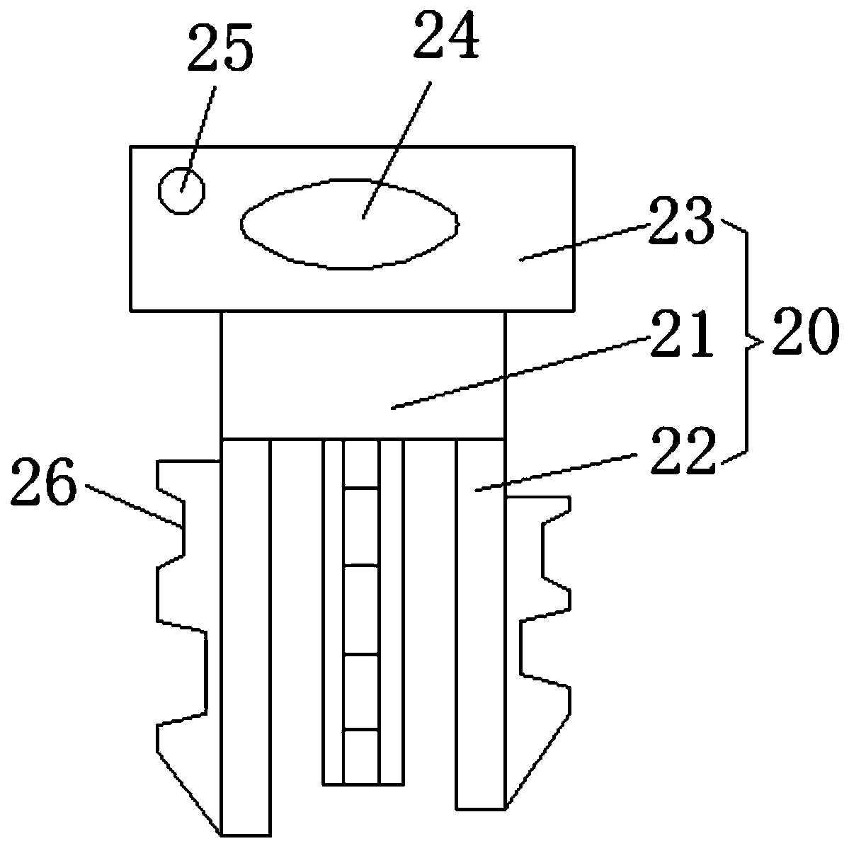 Novel pin tumbler lock cylinder capable of avoiding technical opening