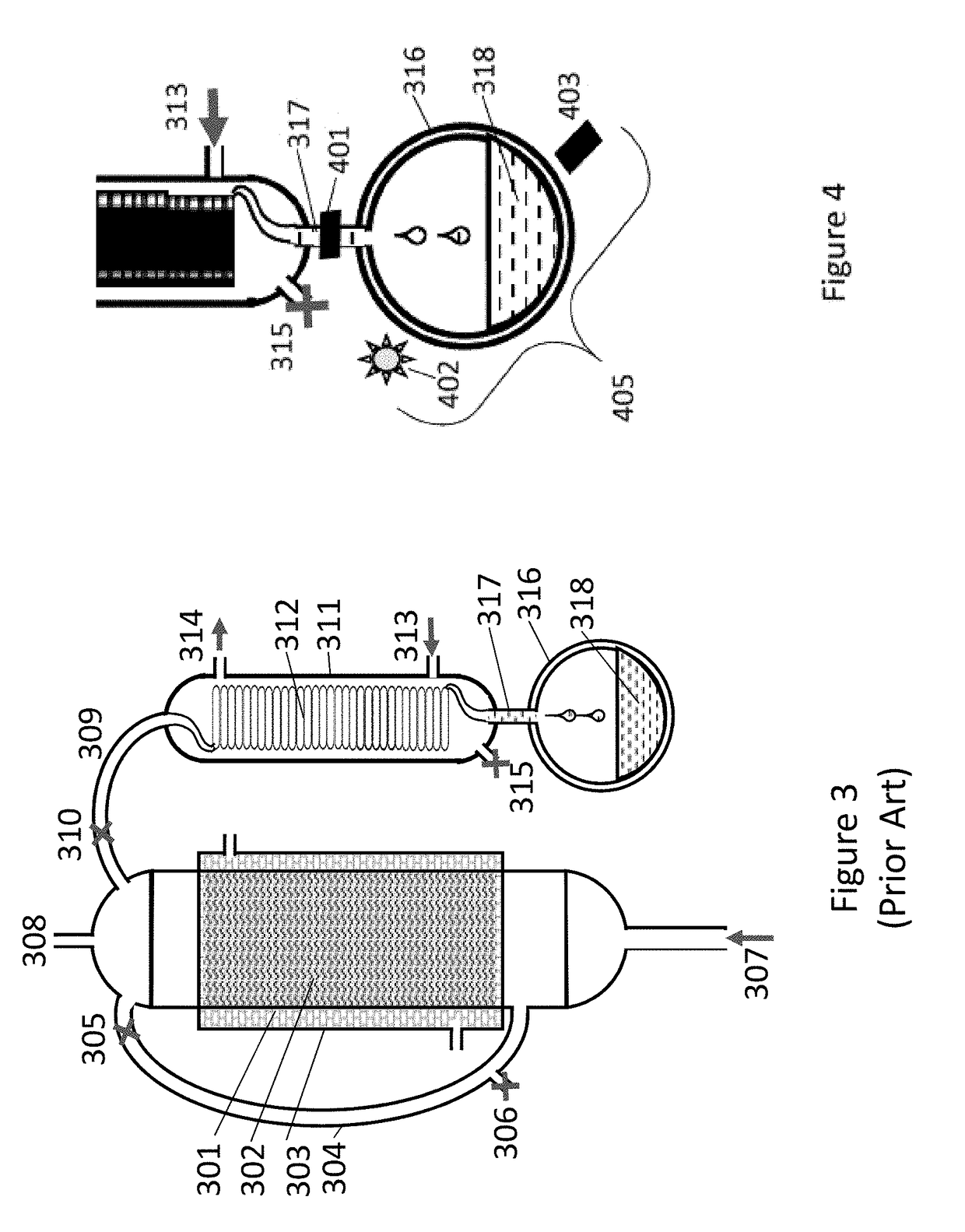 Device, system and method for in-situ optical monitoring and control of extraction and purification of plant materials