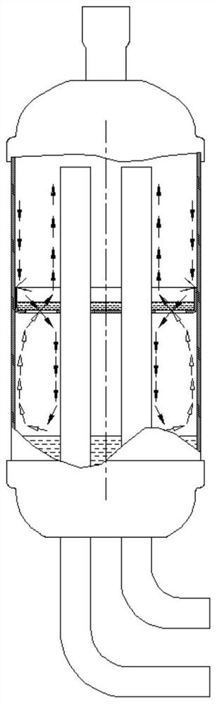 Guide plate, gas-liquid separator, compressor assembly and air conditioner