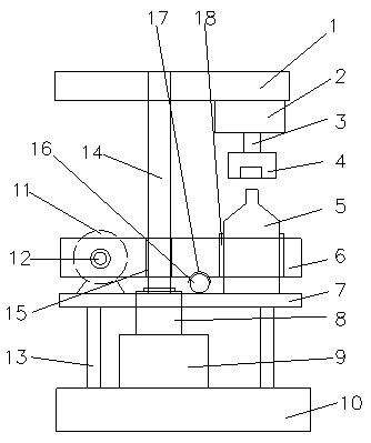 Novel cap screwing machine