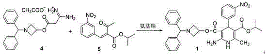 A kind of preparation method of Azedipine