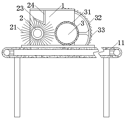 Cleaning system of solar power generating device