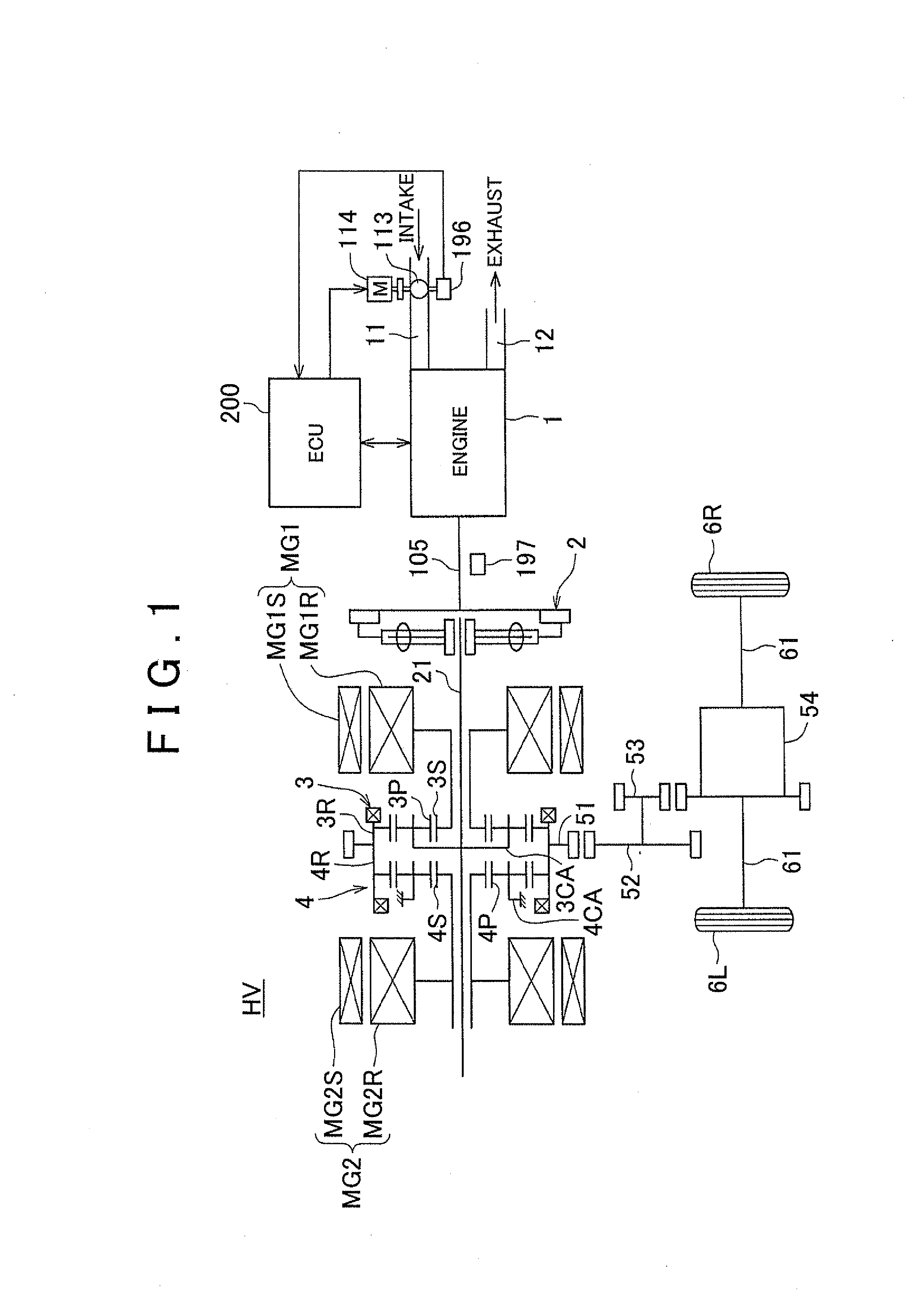 Control apparatus for vehicle