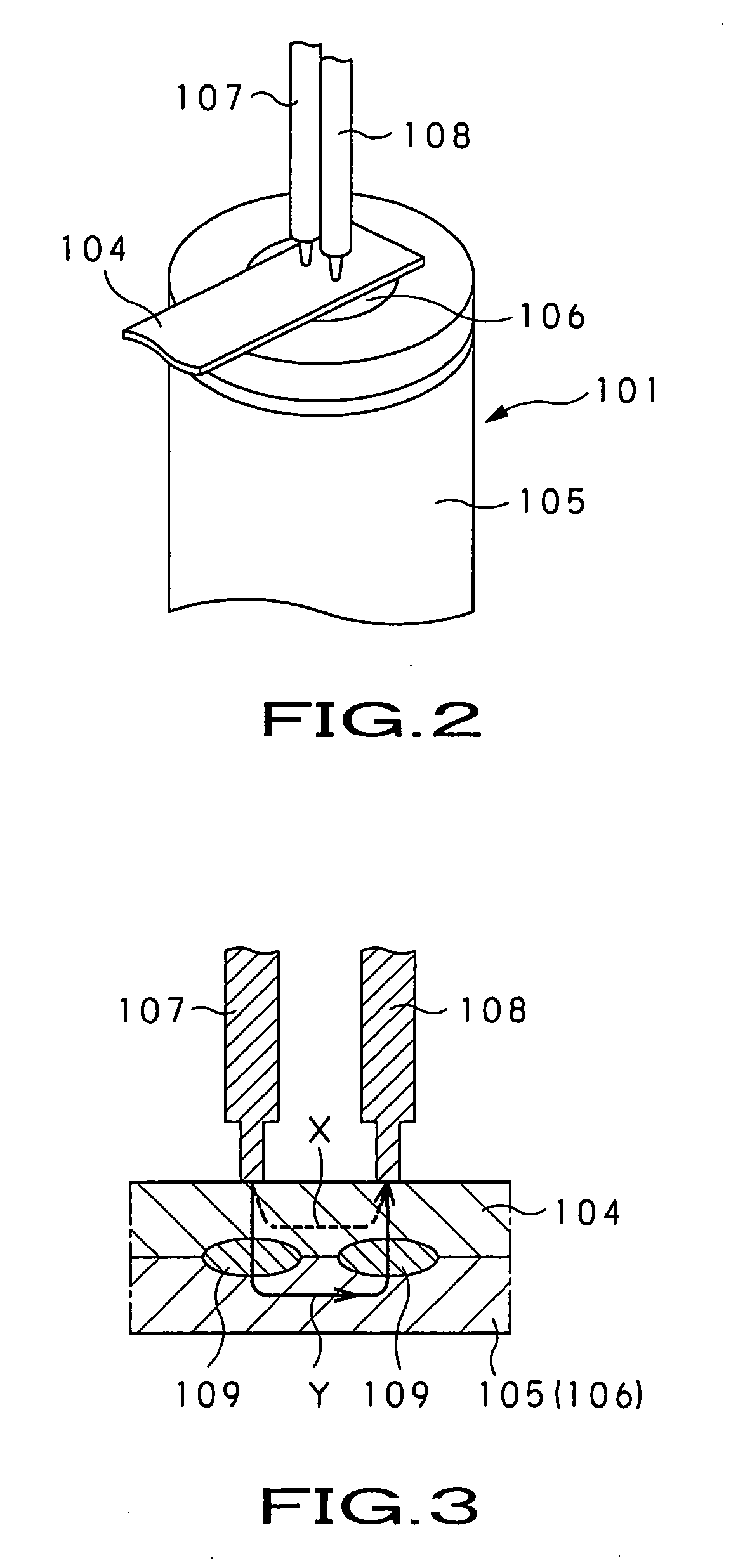 Lead terminal and power supply device