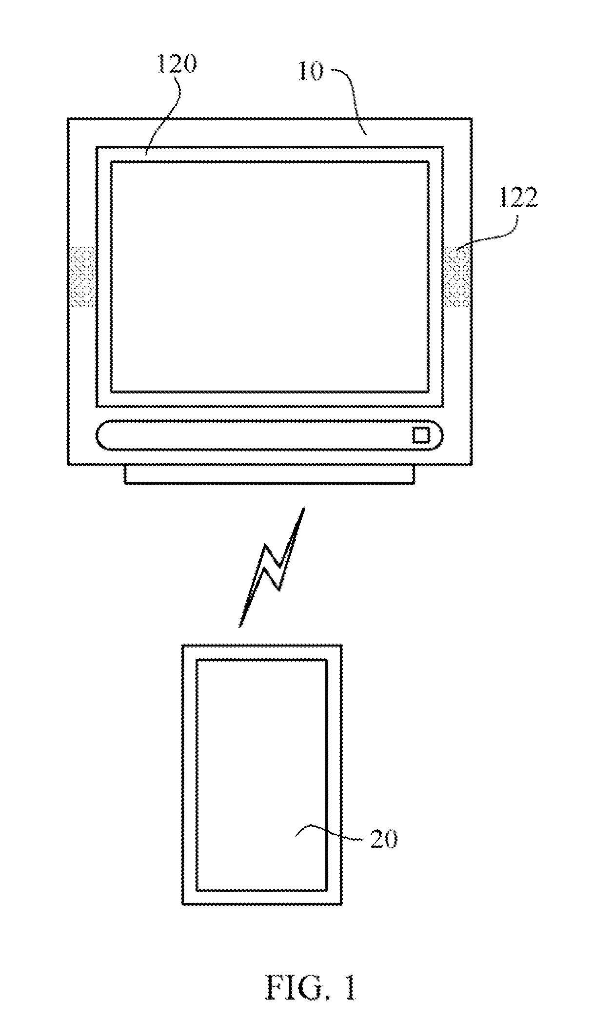 Remote control and television and method for playing a game