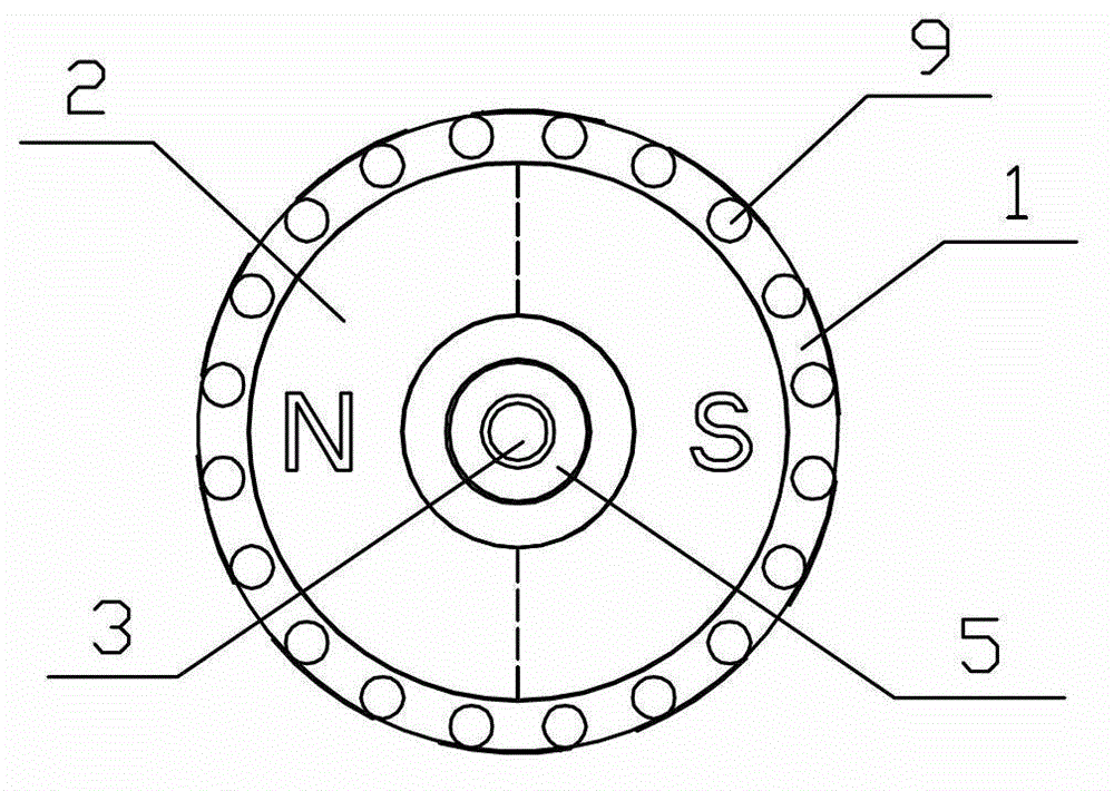 Numerical word wheel of direct-reading gage