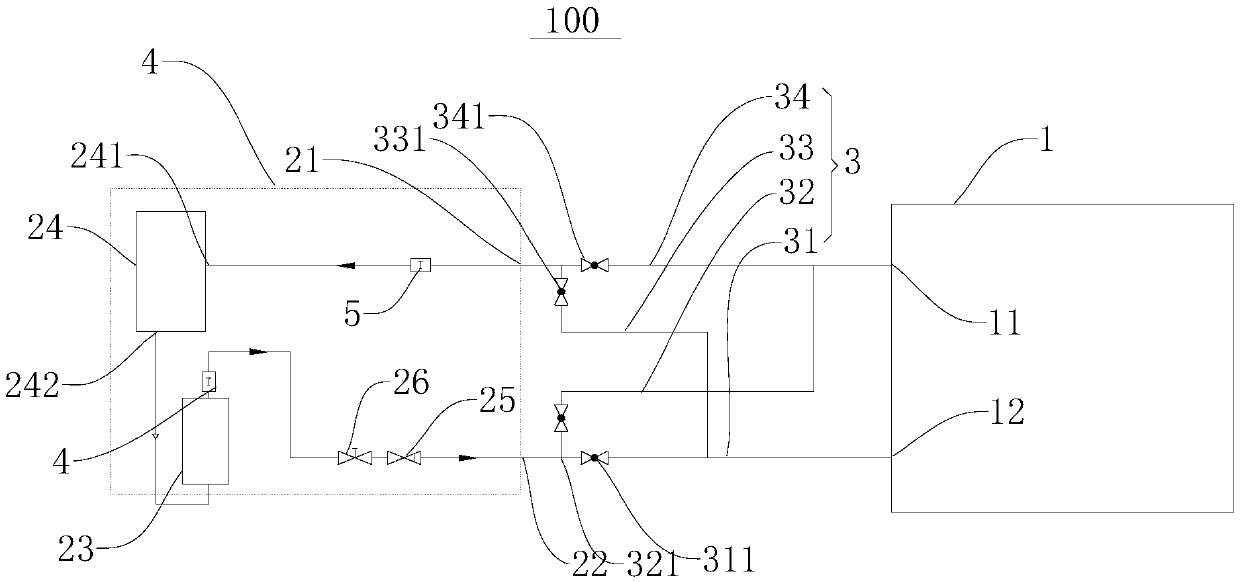 Heat exchange system of heat storage heater and control method of heat exchange system