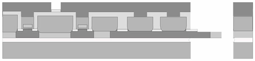 A large-scale manufacturing method for cmos-mems integrated chips