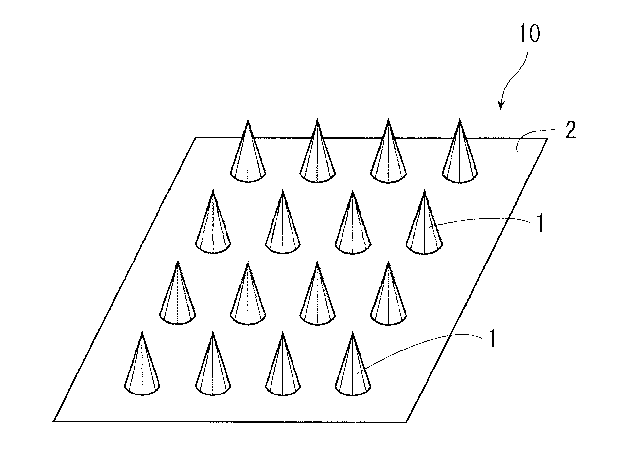 Microneedle device and method for producing the same