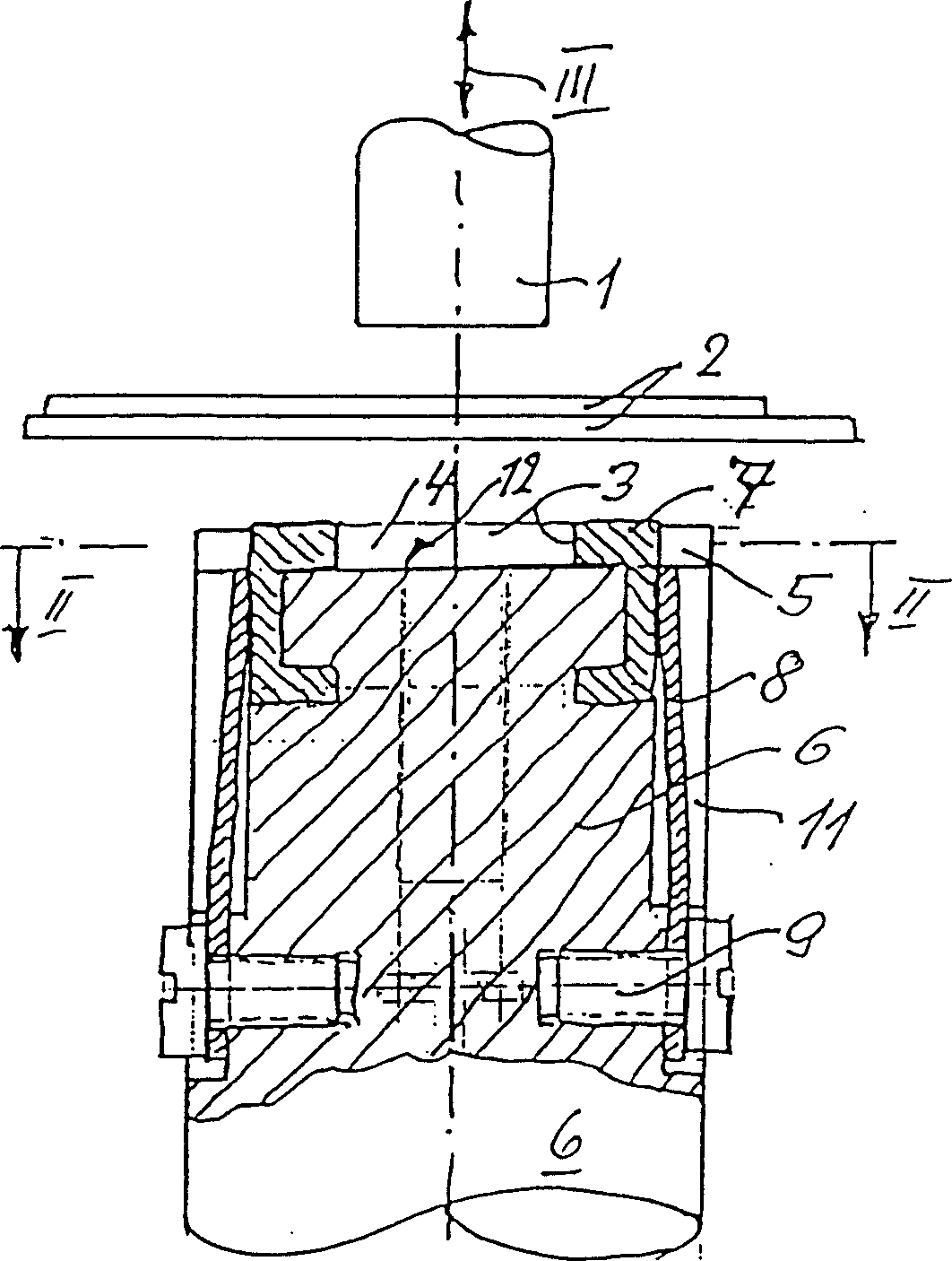 Method and tool for producing a press joint connection