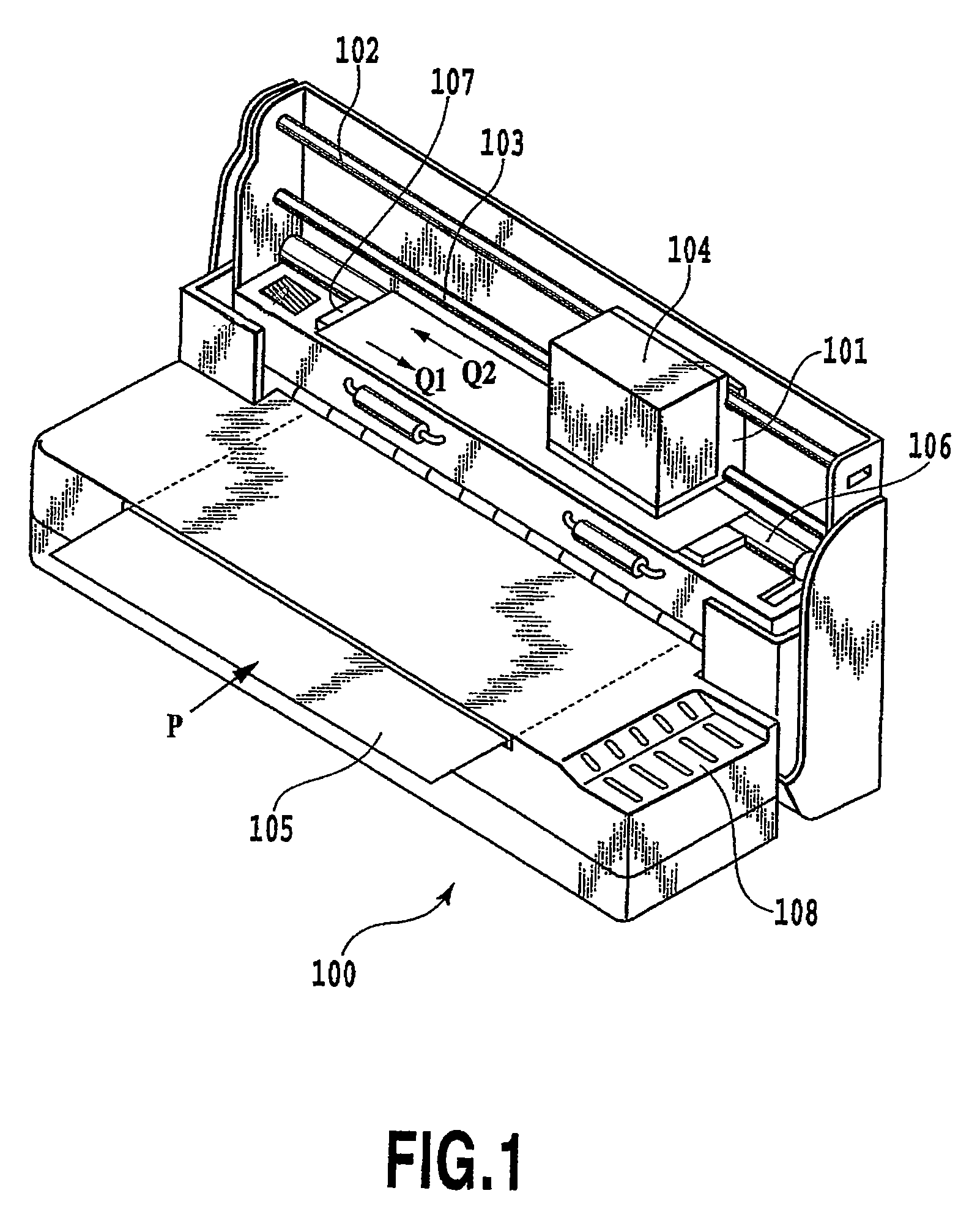 Ink jet printing method and ink jet printing apparatus