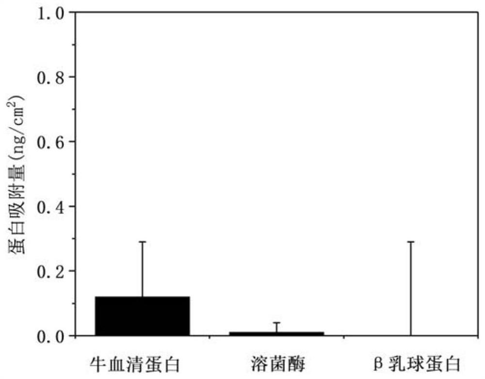 A preparation method and application of silica surface modified by cyclic phosphorylcholine polymer