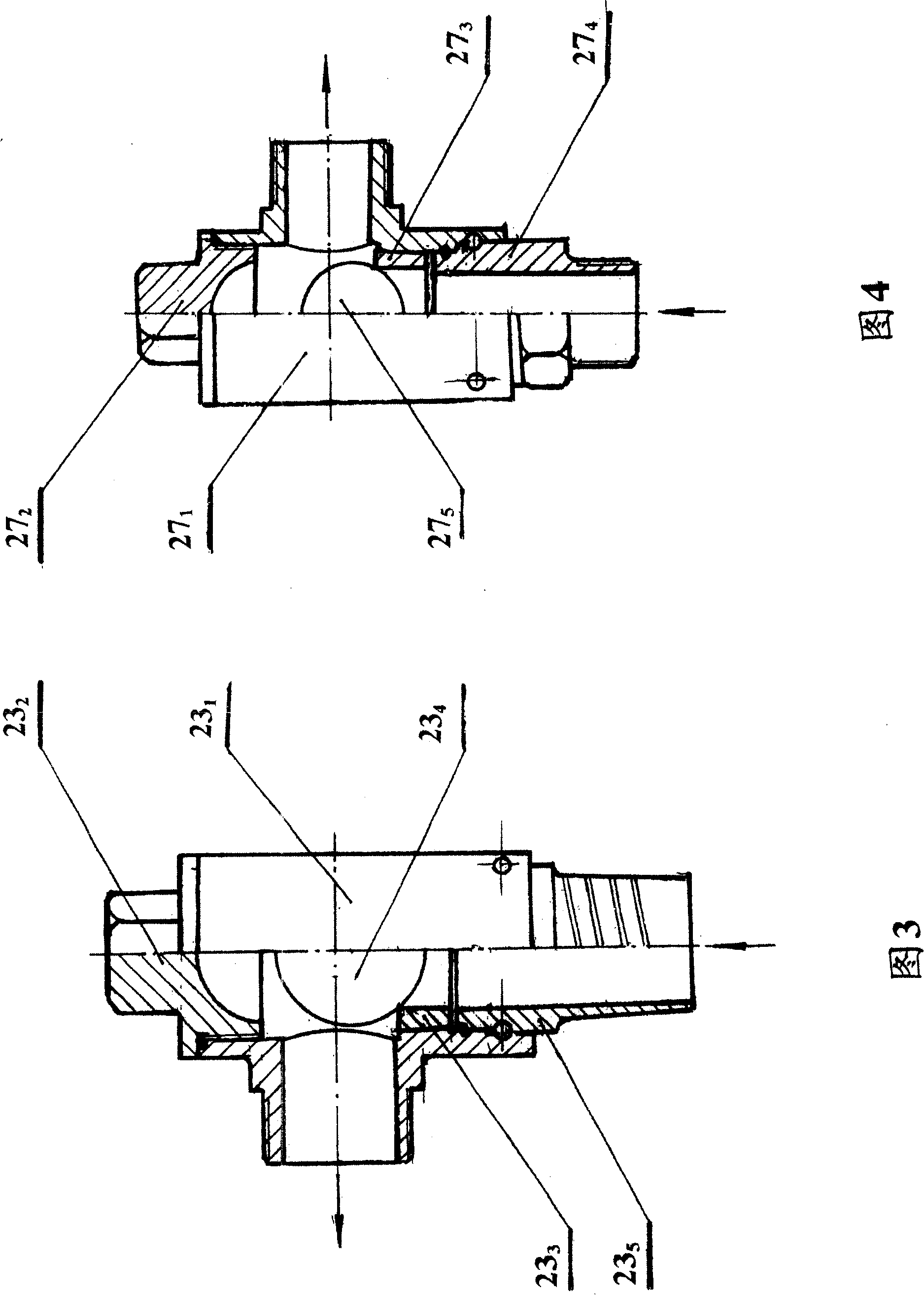 Double-body multi-cylinder high-pressure injection pump
