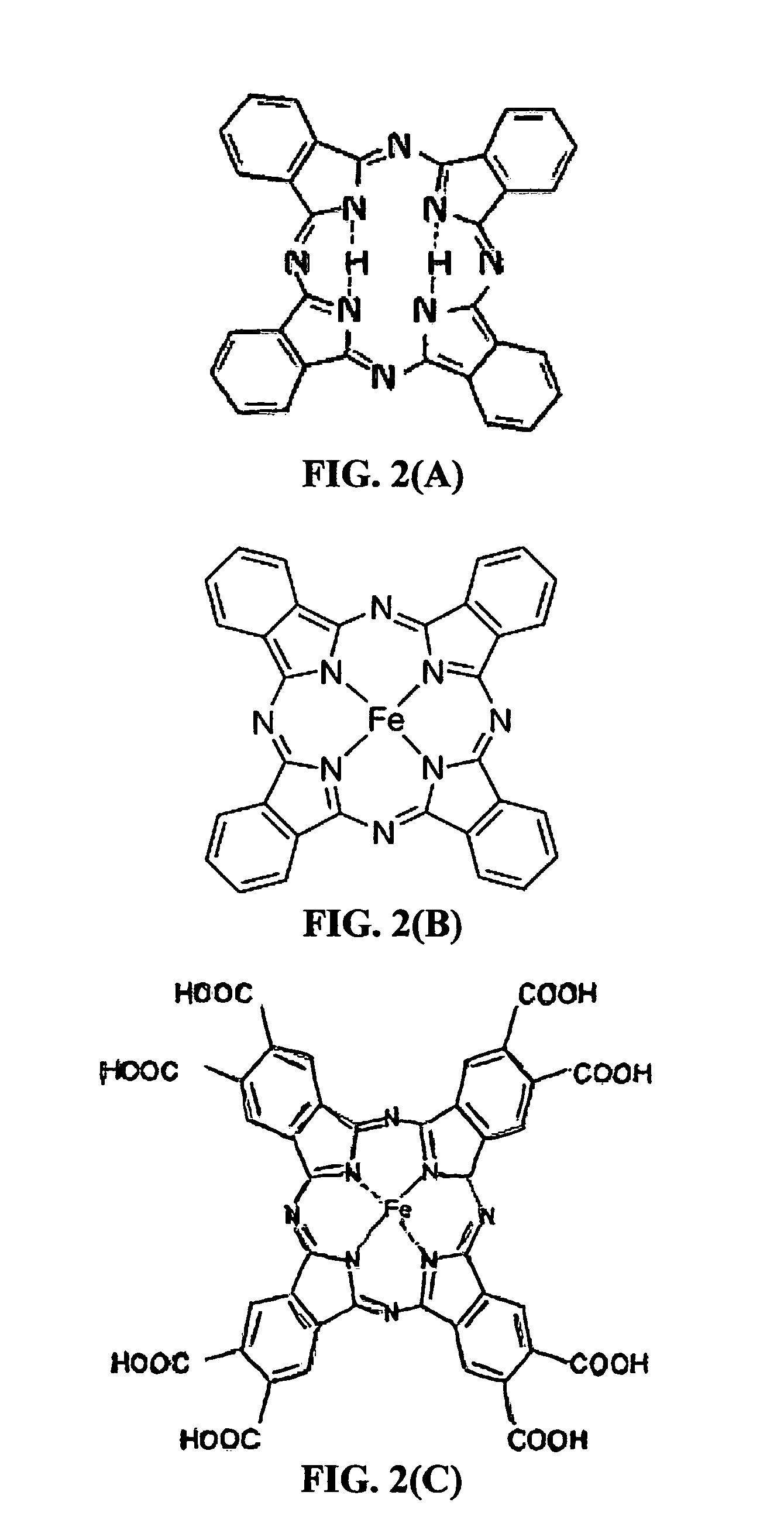 Rechargeable lithium cell having a chemically bonded phthalocyanine compound cathode