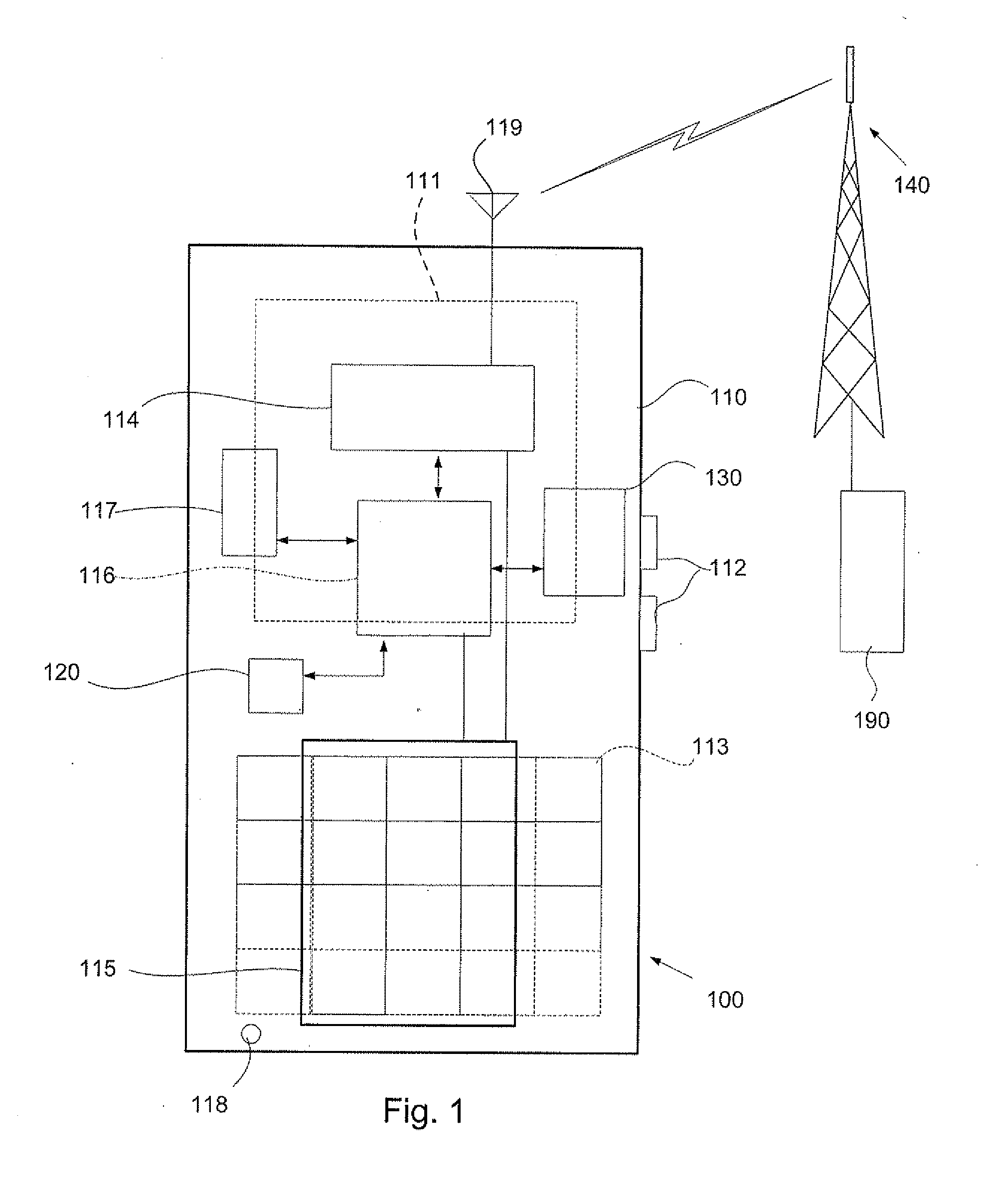 Method and arrangement relating to communication device