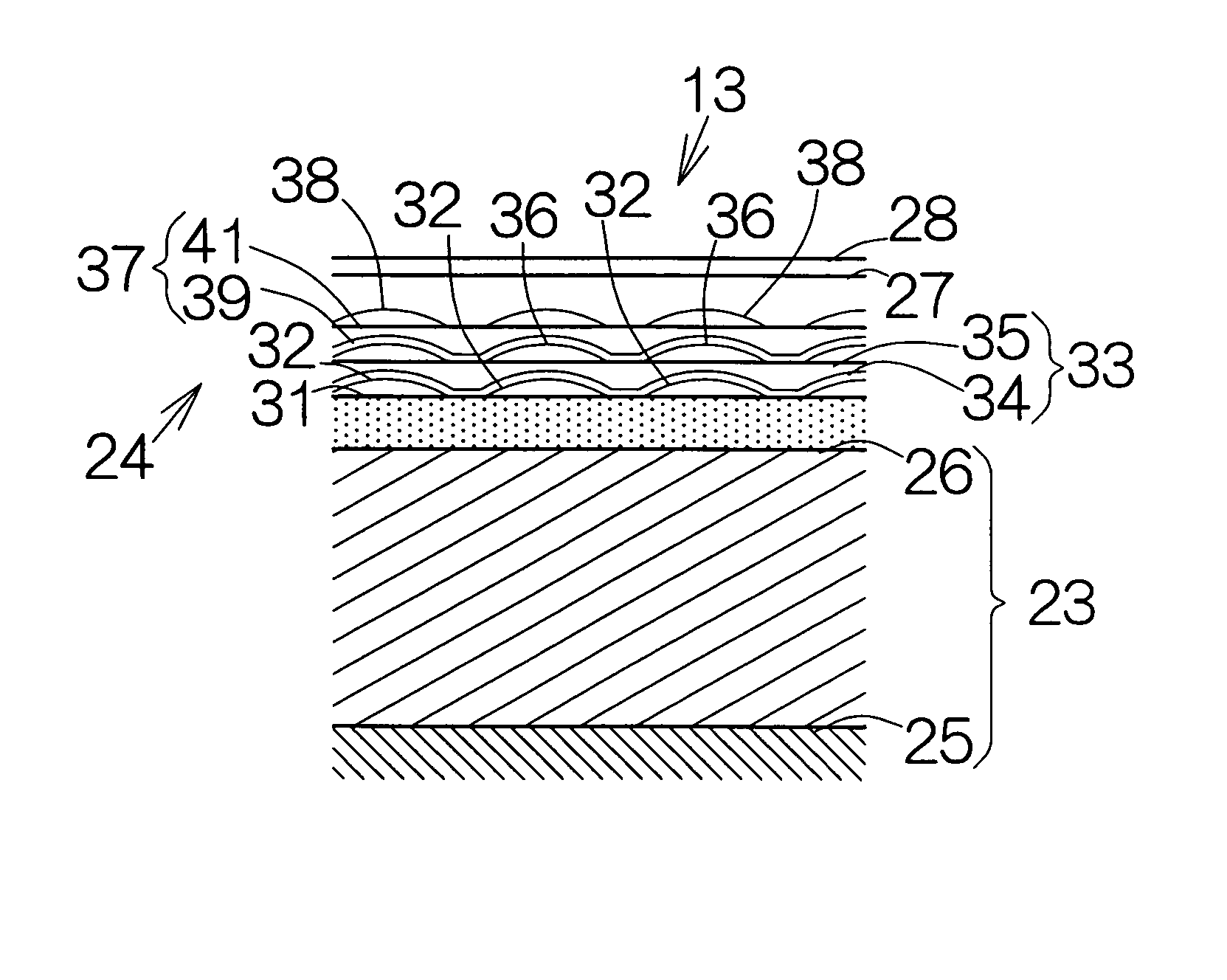Polycrystalline structure film and method of making the same