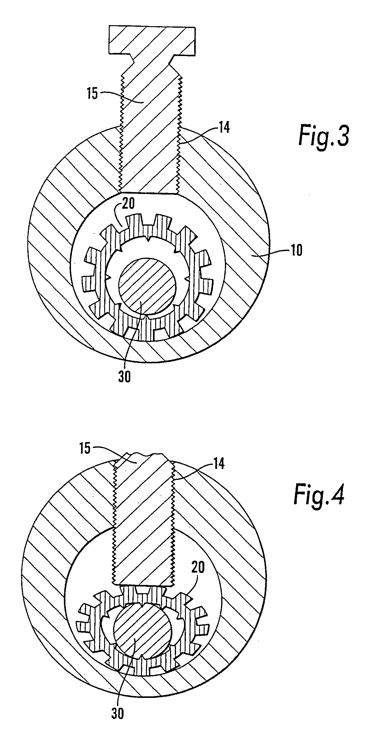 Electrical connector with deformable insert