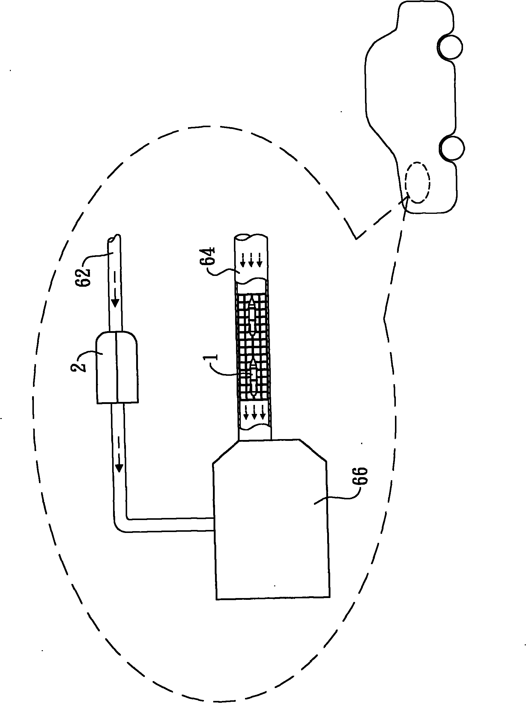 Far infrared composite material and vehicle power promoting system using same