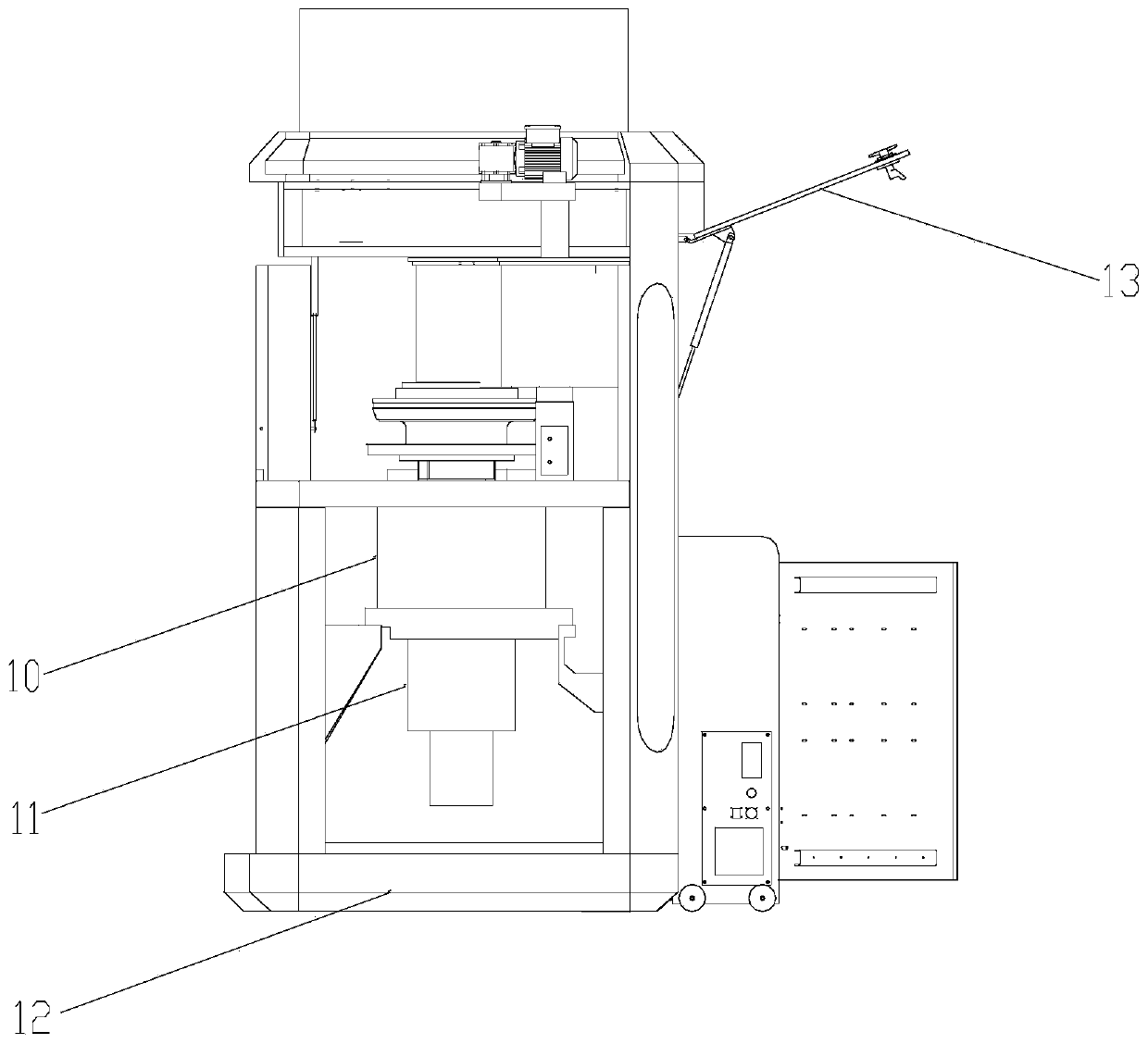 High-speed powder tablet press