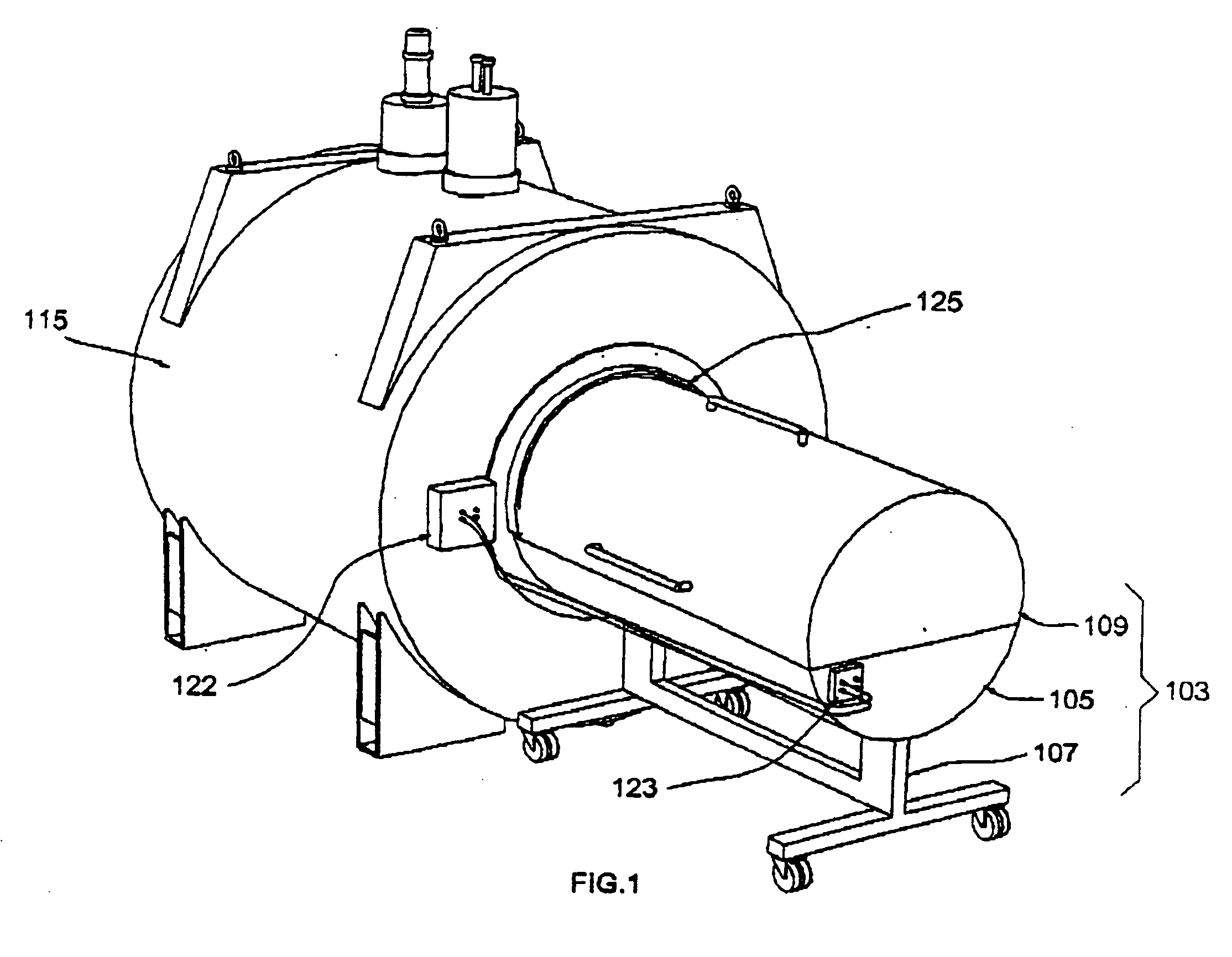Radio frequency shield for nuclear magnetic resonance procedures