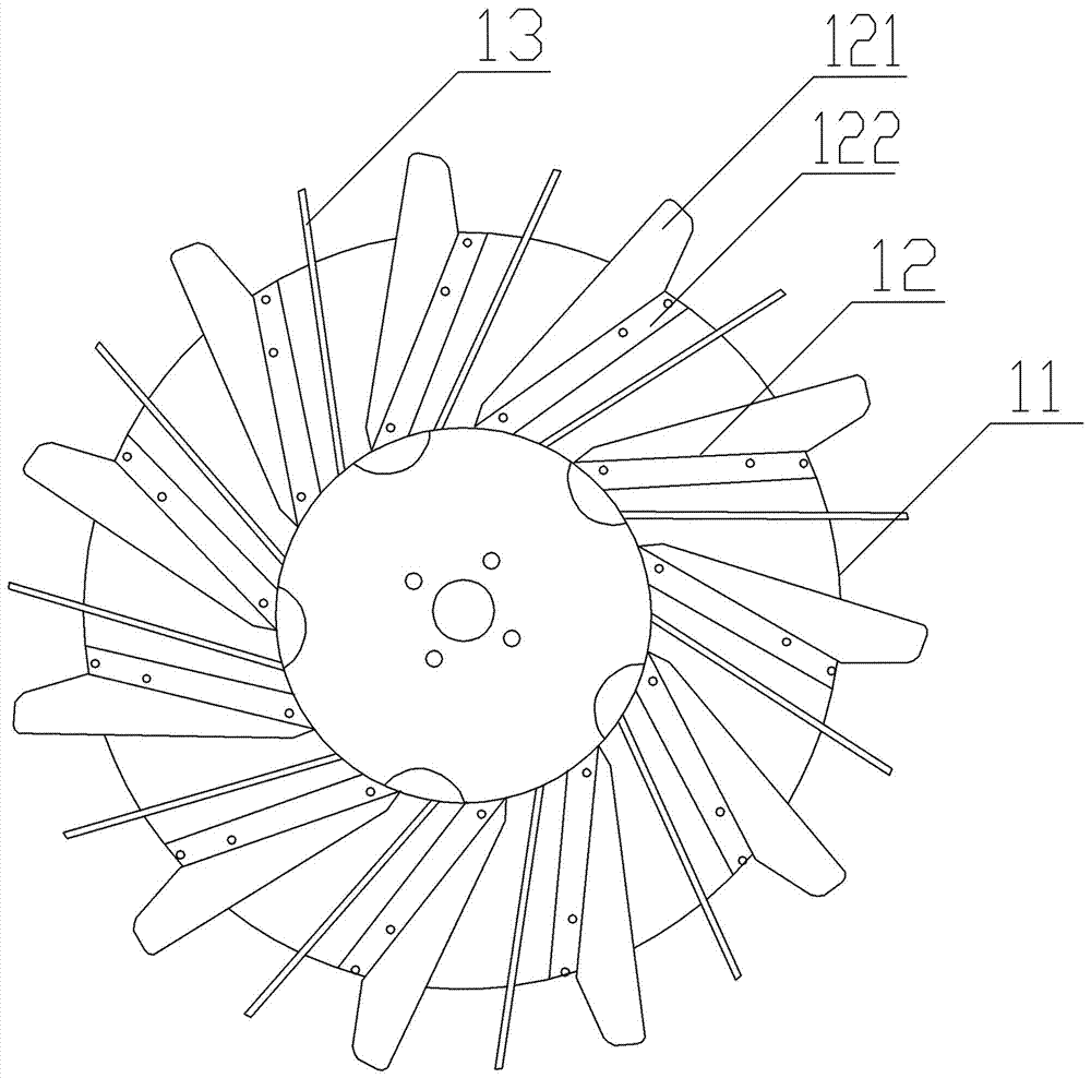 An aerator impeller and an aerator having the aerator impeller