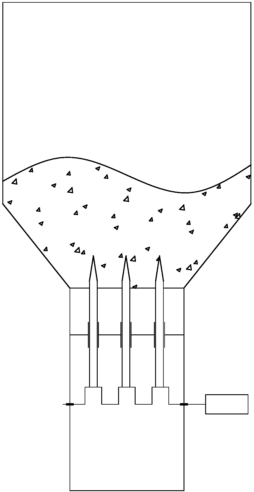 Zinc oxide blanking device